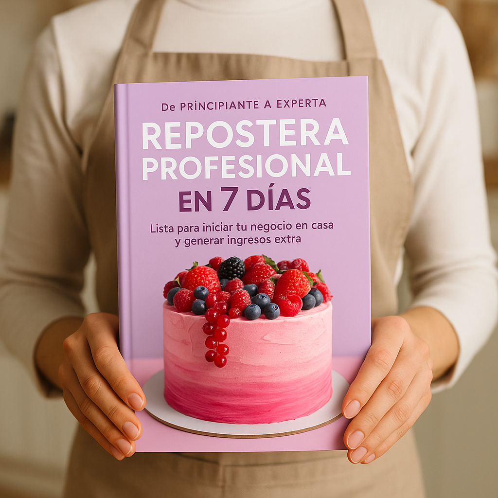 🎂 De Principiante a Repostera Profesional en 7 Días + 10 BONOS Exclusivos 🎁